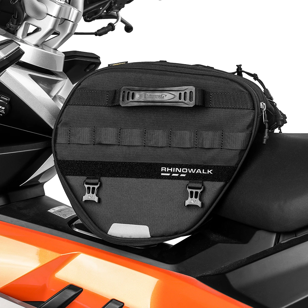 Motorcycle Front Storage Bags For Universal Racing Travel Bags With Shoulder Strap Scooter Tunnel Bag For BMW HONDA 20L-30L