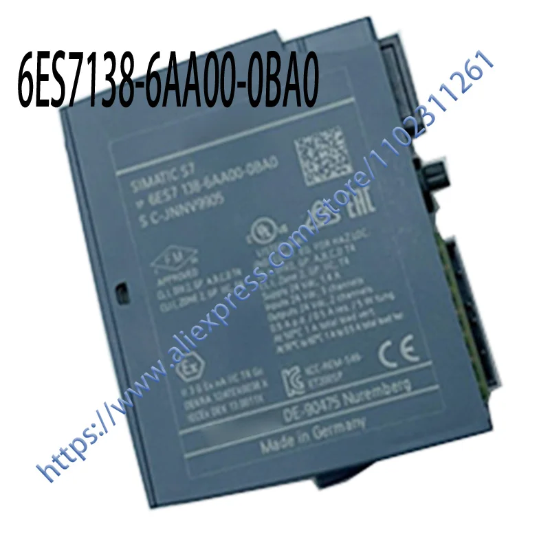 

Оригинальный новый контроллер Plc, быстрая доставка 6ES7138-6AA00-0BA0