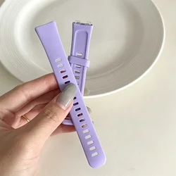 Silicone Sport Wristband Strap for Huawei Band - Replacement Accessory Bracelet (10 Purple)