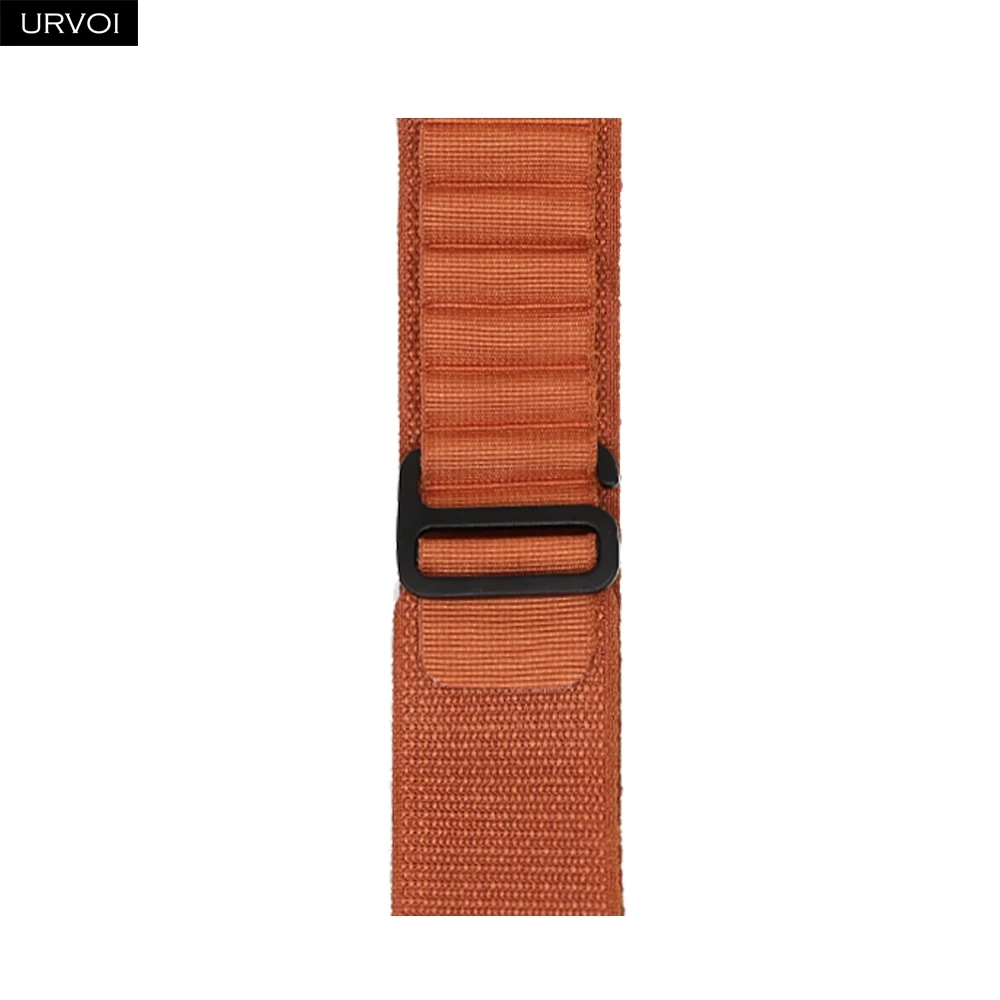 URVOI Black Woven Polyester Alpine Loop Strap with G-Hook Closure