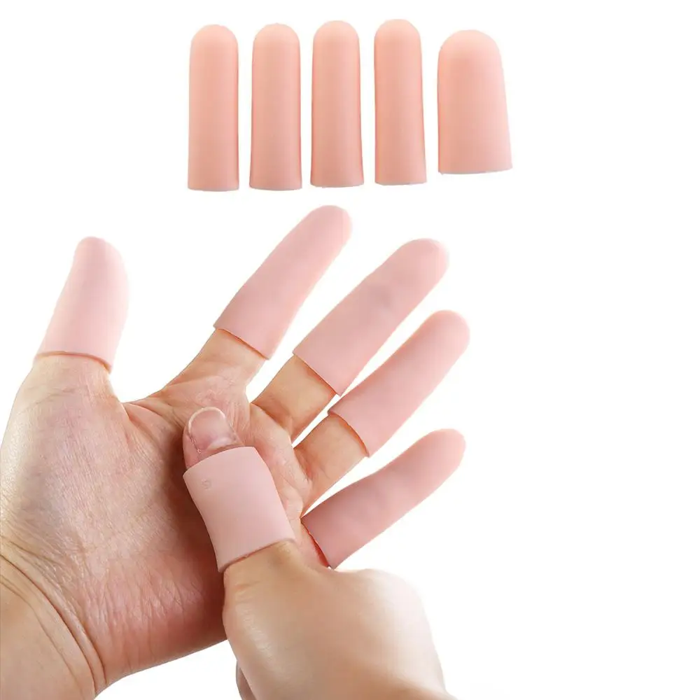 Silicone Callus Remover For Protect Cracked Skin Finger Protector Silicone Toe Separator Finger Separator Bunion Corrector