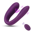 OLO G-spot Vibrators Couple Share U Shape Bendable Sucking Vibrator Sex Toys for Couple Clitoris Vagina Stimulator Vibrator 1