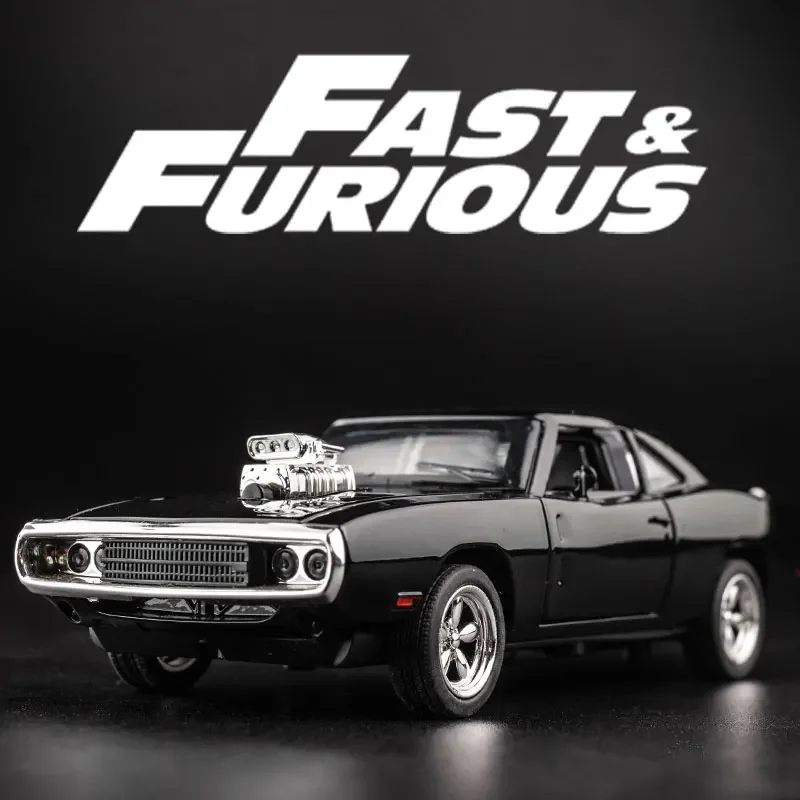 Voiture DODGE Charger RT Fast and Furious 7 au 1/24 Avec Figurine Dom  Toretto