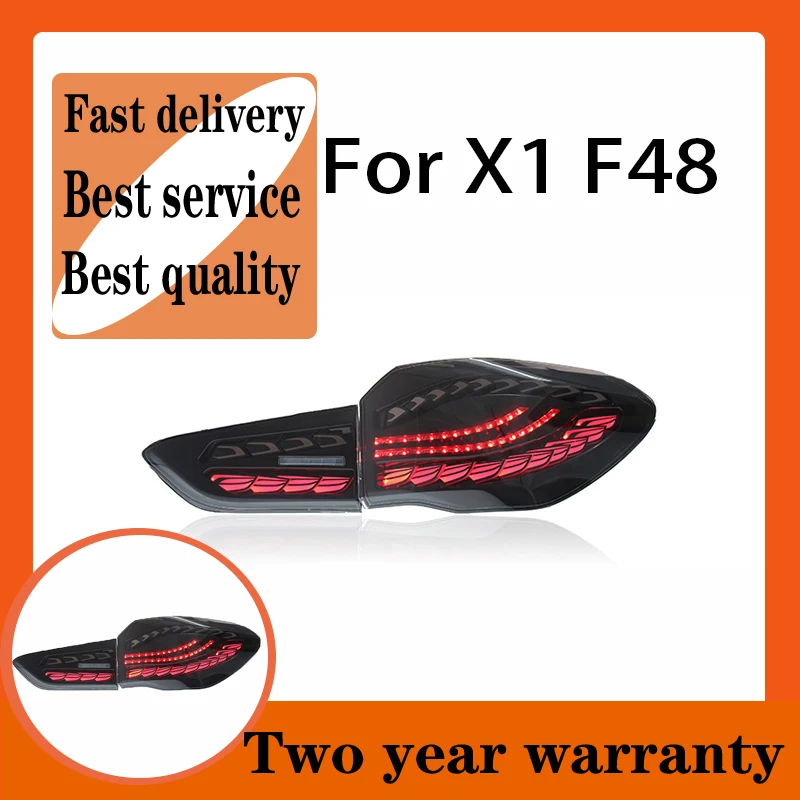 

For BMW X1 LED Taillights F48 F49 2016-2021 Tail Lamp DRL Signal Projector Lens Auto Accessorie Taillight