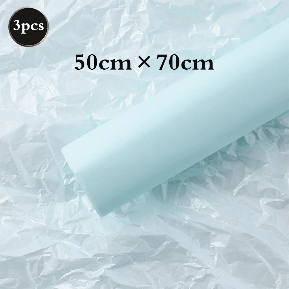 Dünne Blumenverpackung, farbige Krepppapierrolle, faltbares Krepppapier, geeignet für Party, Hochzeit, Blumendekoration, Basteln, Geschenkverpackung – Detail 15