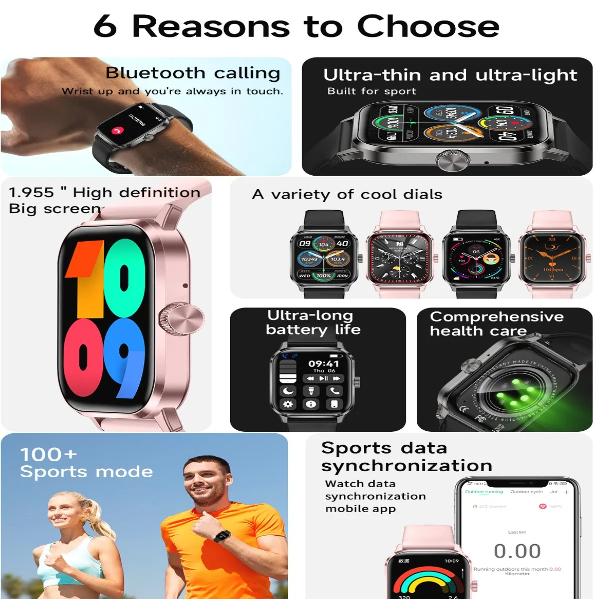 Watch How You Flex 2枚セット Smart Watch ZW9 Max Stable Electronic Hardware Solution Wireless