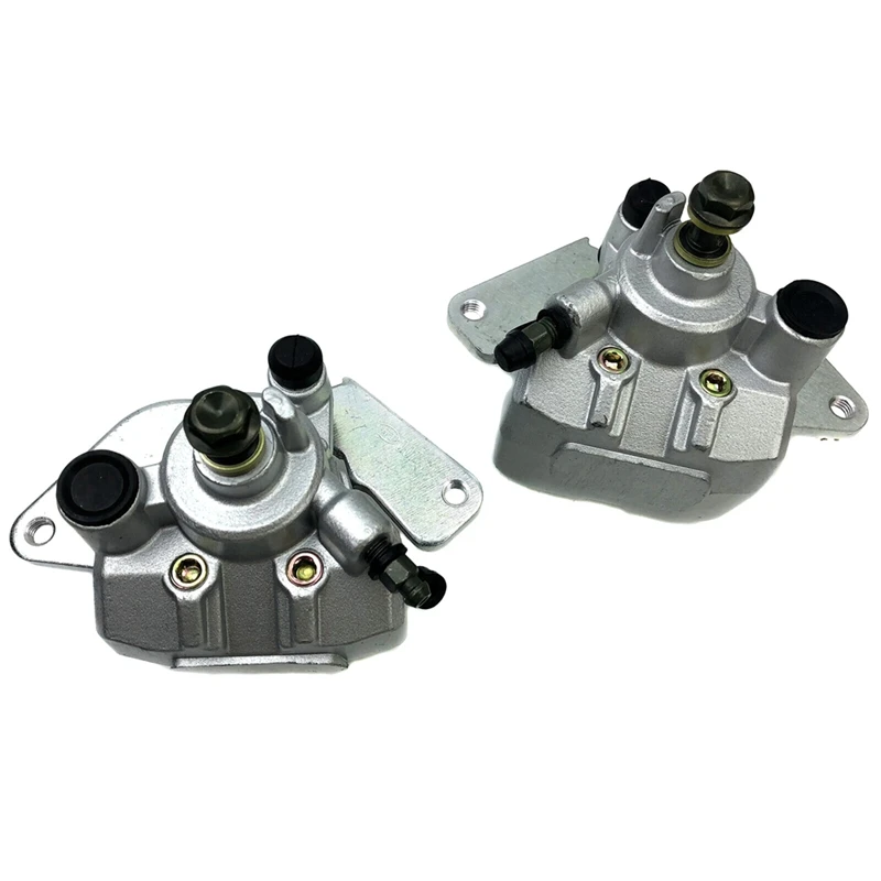 Car Front Brake Calipers W/Pads For Honda Rancher 420 TRX420 Foreman 500 TRX500 45250-HP5-601 45150-HP5-601
