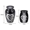 Small Keepsake Urns for Human Ashes Adult Male Female - Mini Cremation Urns for Human Ashes Decorative Urns for Women Men Ashes 3