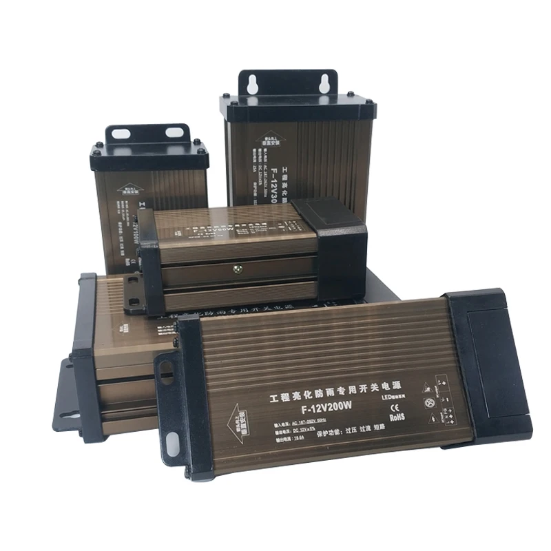 Trasformatori Ac Dc Da 220V A 5V 12V 24 V Alimentatore Switching Esterno Antipioggia 5V 12V 24 V Alimentatore 5 12 24 V Volt Smps