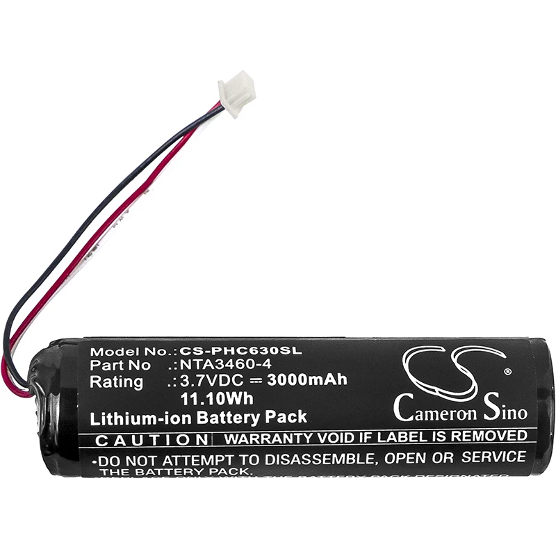 Cs Infantile Monitor Batteria Per Philips Avent Sdc630 C620 D620 625 630 833 843 Scd843/26 Scd833/26 630/26 Misura Nta3459-4 Nta3460-4