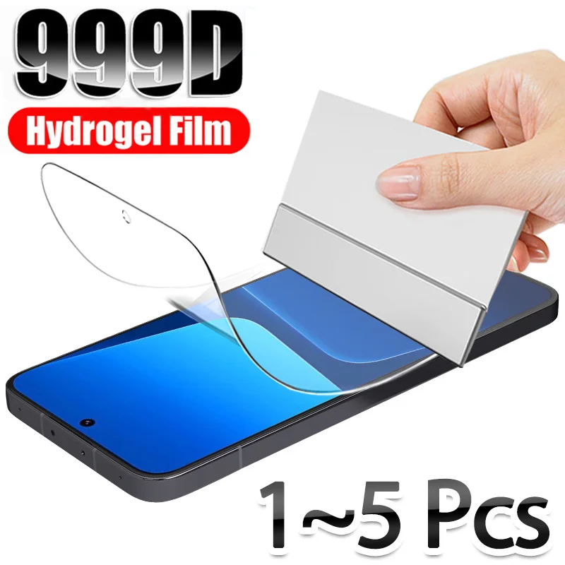 1~5 Pcs Pellicola Idrogel Per Mi-13T Xiaomi 13Pro 13Lite Screen Protector Mi13T Pro Xiaomi 13 Lite Pellicola Protettiva Mi 13 Lite Hydrogel Film Mi 13