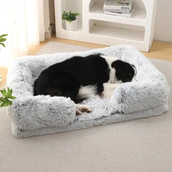 Half-Surround Square Pet Bed 2