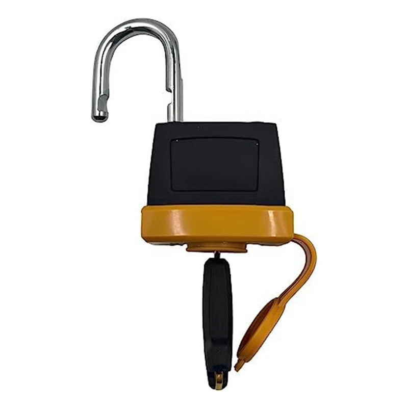 2Set 246-2641 Metal Padlock With 6Pcs 5P8500 Iginition Keys For Caterpillar Cat 20103300 2849039 7X7700 1428828
