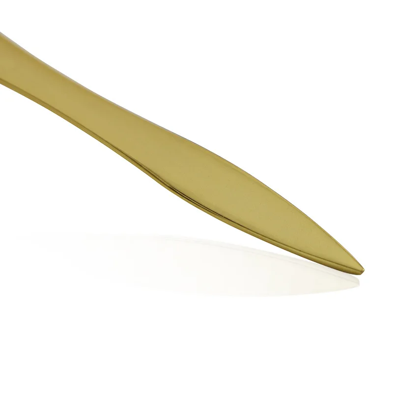 Rose Metal Retro Utility Knife Paper Cutter Letter Envelope Opener Express Box Knife Luxury Office Tool