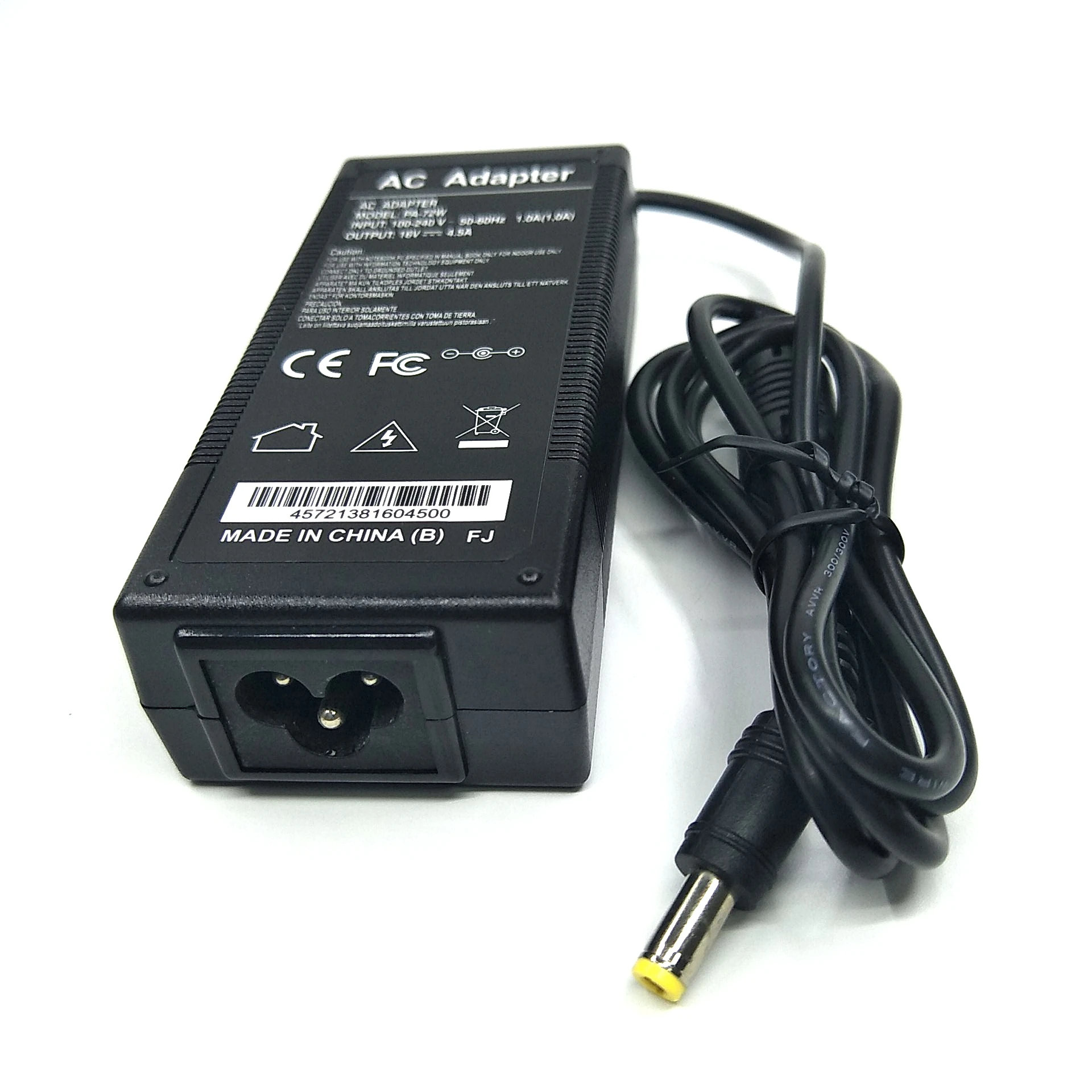 16V 4.5A 5.5*2.5 Power AC Adapter Supply charger for IBM ThinkPad T20 T23 T30 T40 T40P T41 T41P T42 T42P T43 T43P power adapter laptop charger