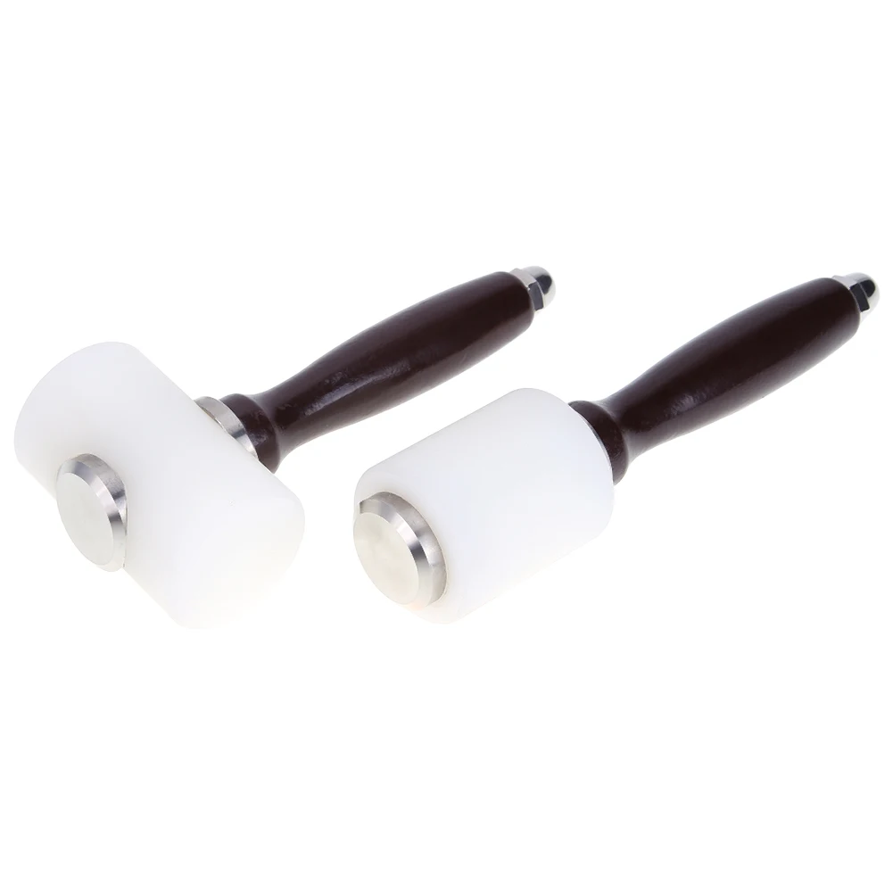 Leather Carving Hammer DIY Craft Cowhide Punch Cutting Nylon Tool for Stamping Sew
