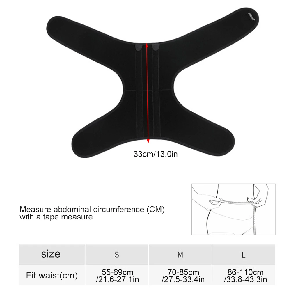 Tcare Adjustable Hip Brace Stabilizer Sciatica Pain Relieve Groin Compression Wrap Hip Support Brace Pain Relieve Health Care hip support brace