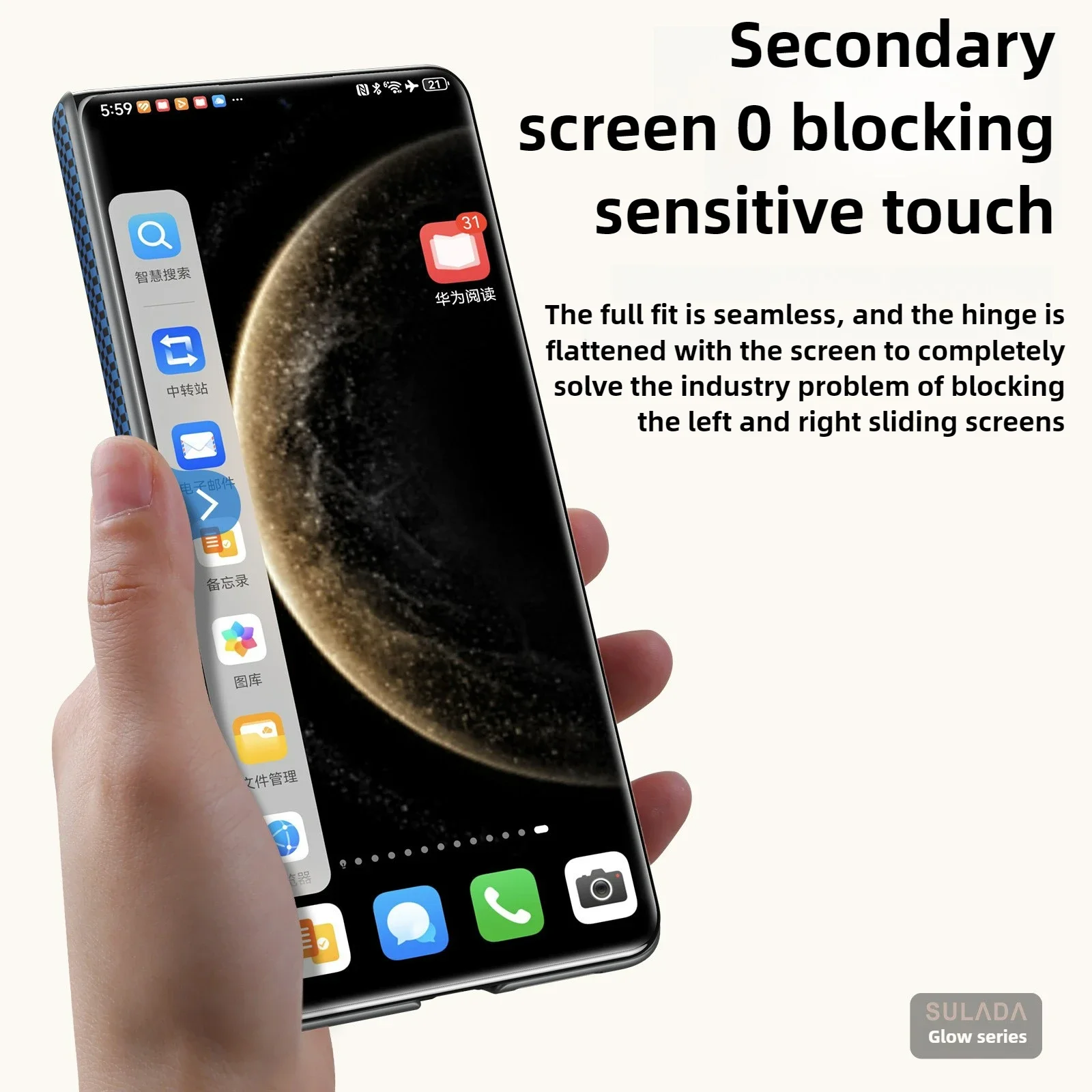 Ultra-Thin Carbon Fiber Patterned Leather MagSafe Case with Wireless Charging Capability