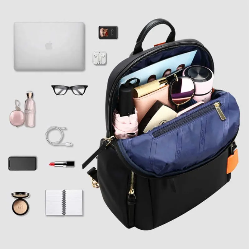 BOPAI Wholesale Custom Logo 13 Inch Waterproof Fashion Leisure Lightweight Ladies Trendy Business Women College Casual Laptop Ba 5
