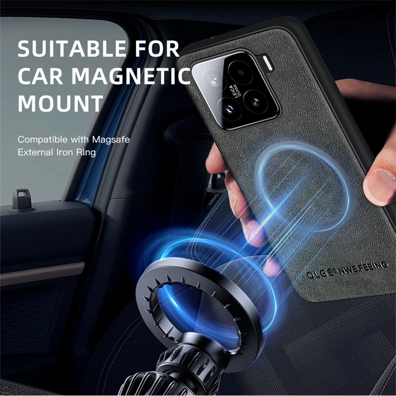 Leather Magnetic Phone Case