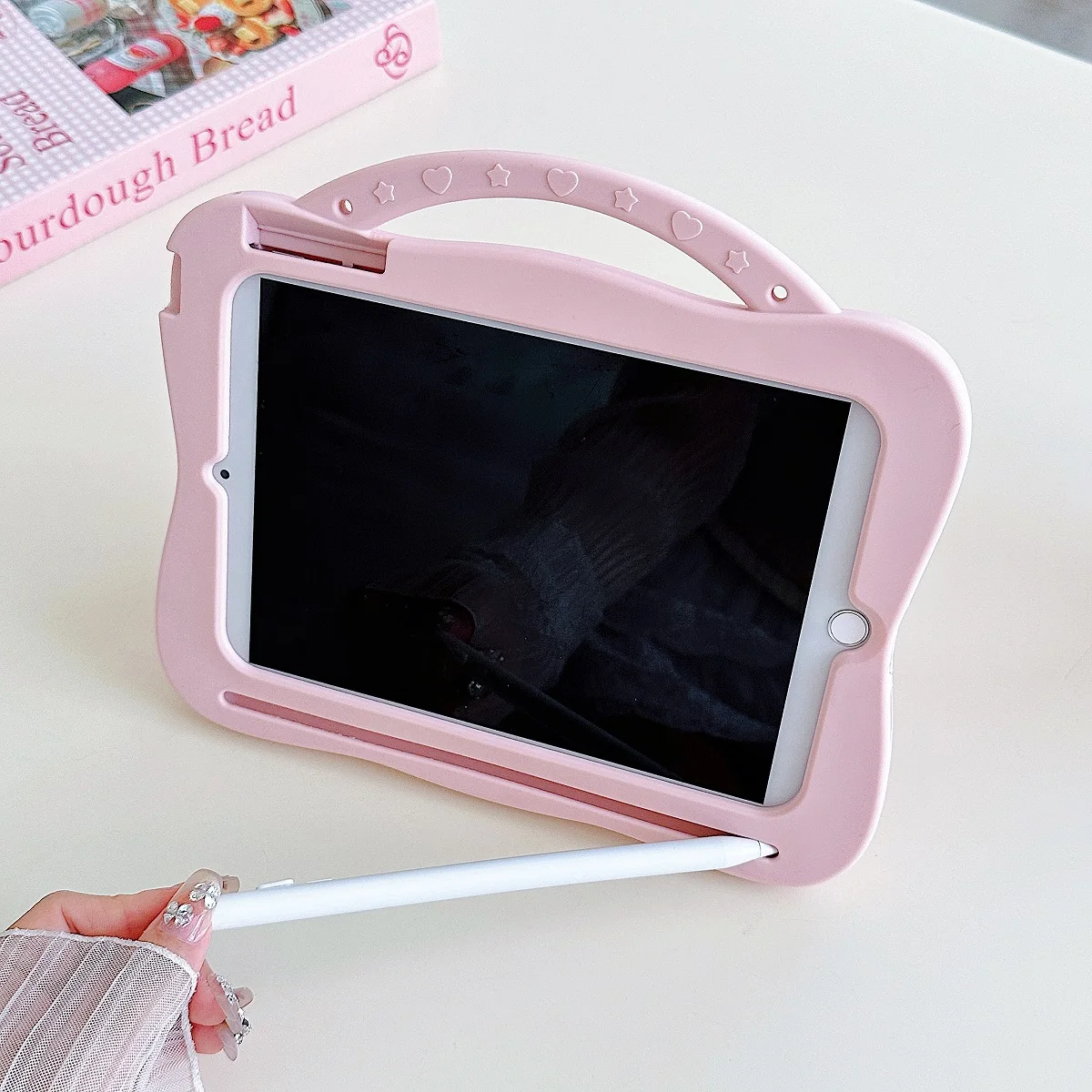 Cartoon Silicone Case for iPad - Fun & Durable Protection