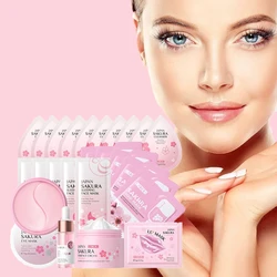 Sakura Radiant Beauty Skin Care Collection - 24pc Set for Ultimate Hydration and Nourishment (1 SET)