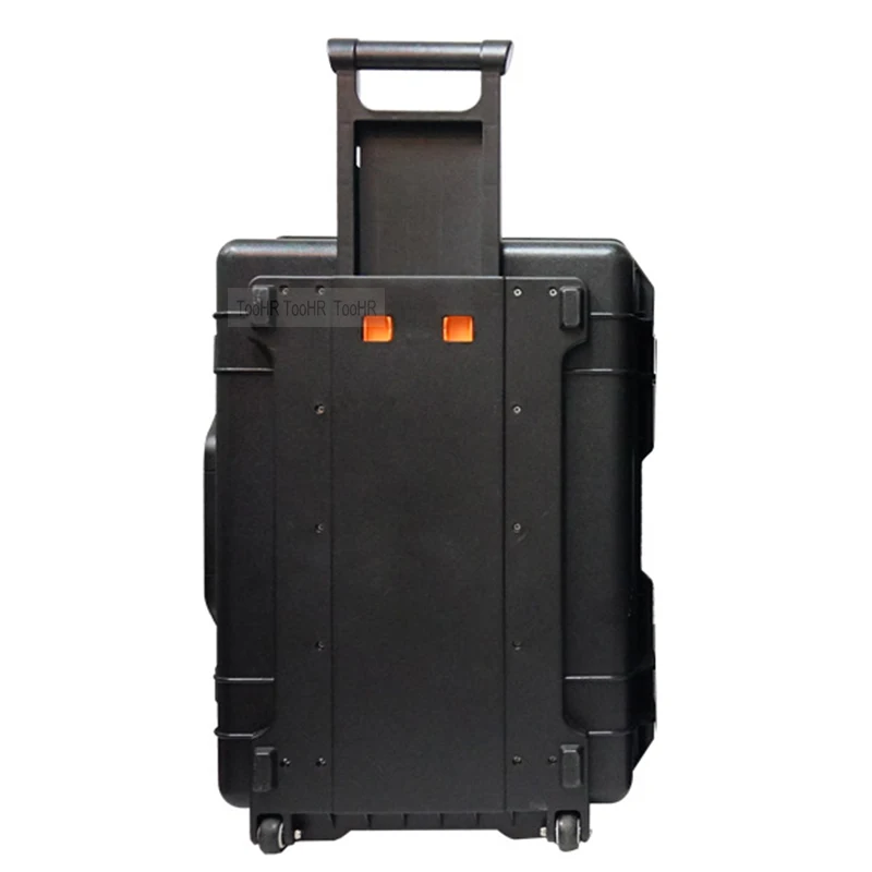 

Hardware Large Trolley Box with Storage Case Protection Outdoor Camera Case Size Tools Foam Instrument Equipment Plastic