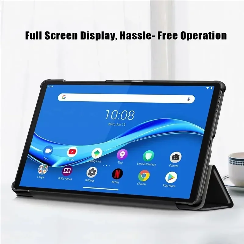 Tablet Case For Lenovo Tab M10 FHD Plus 10 3 Case TB-X606F TB-X606X Folding Stand Smart Cover for Lenovo Tab M10 Plus Tablet Kids Green