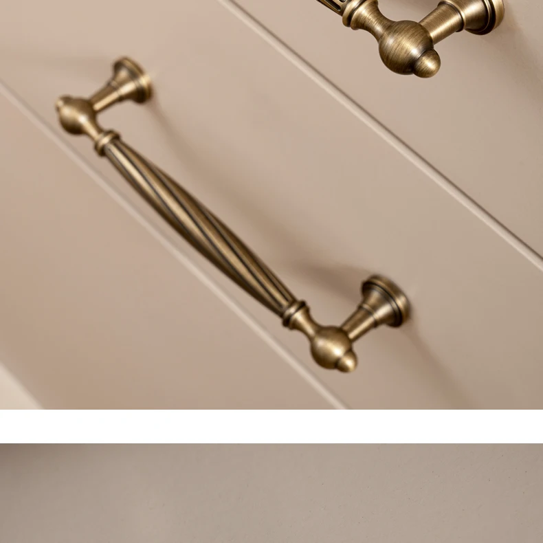 antique brass cabinet pull handle for cupboards