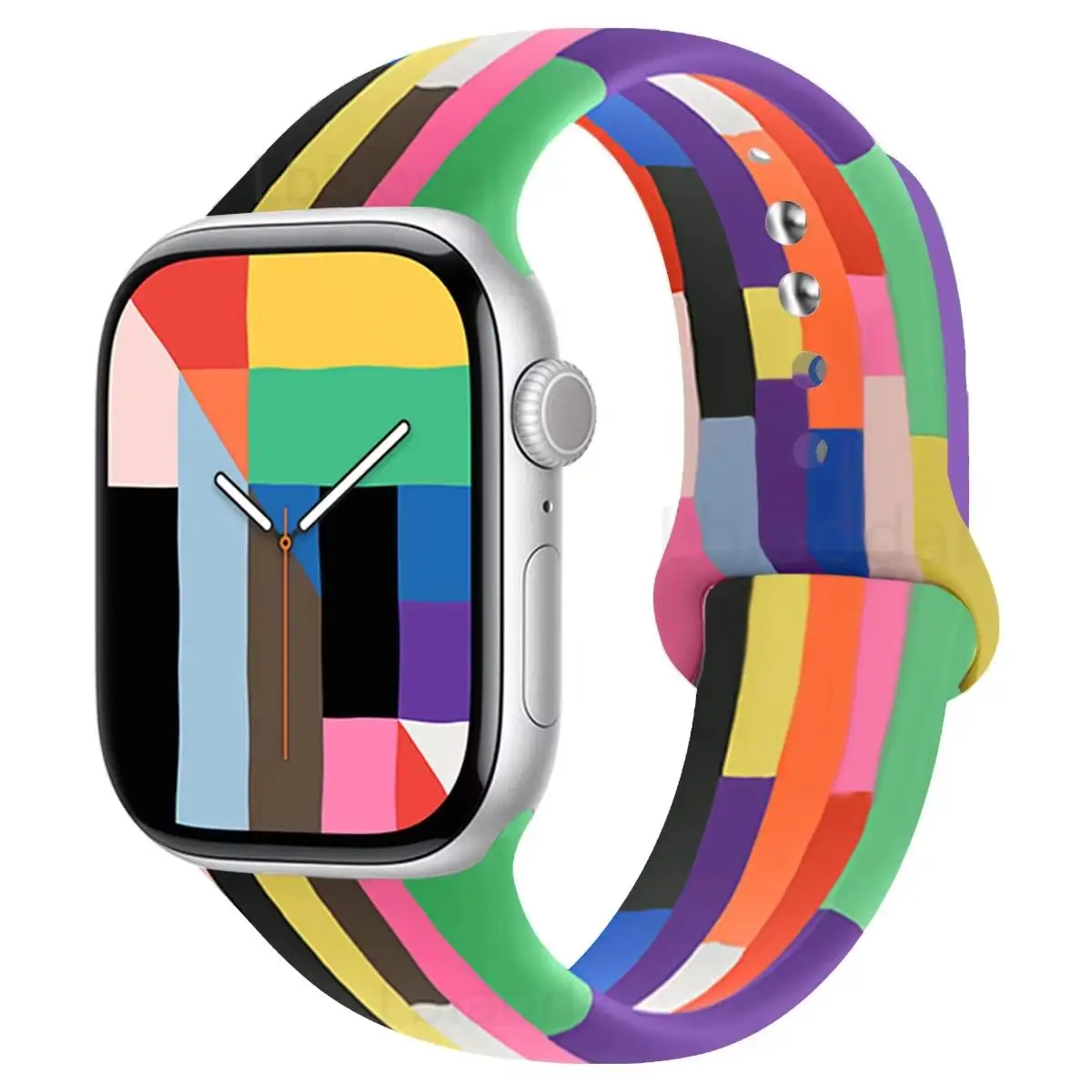 Pride Edition สาย Apple Watch ซิลิโคน ยืดหยุ่น ทนทาน หลายขนาด