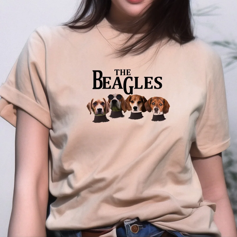 

Beagle Tee women Japanese streetwear summer t shirt female y2k graphic manga clothing
