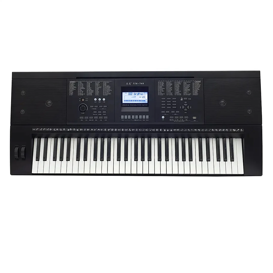 Professional Musical Keyboard Midi Controller Electronic Piano Music Synthesizer Digital 61 Keys Organ Instruments