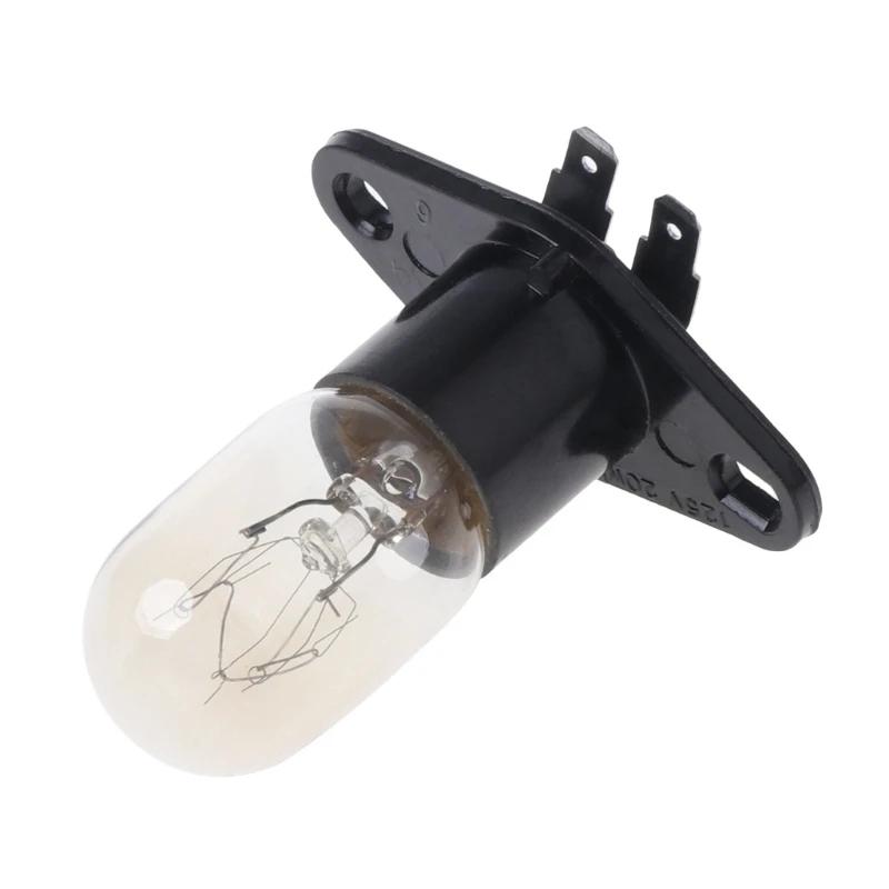 1Pc Microwave Oven Global Light Lamp Bulb Base Design 250V 2A Replacement Universal HOT
