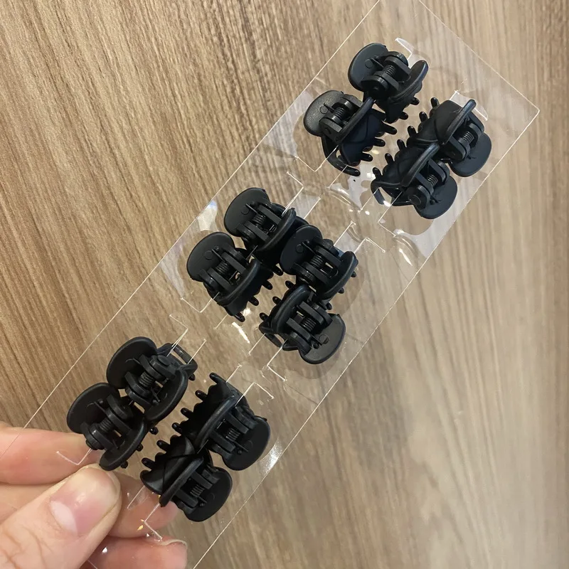 12 teile/satz süße Mini-Haar krabbe für Baby Mädchen Kinder Haars pange Krallen Dame kleine Haar Kralle Clips Haar Zubehör für Kind – Detail 11
