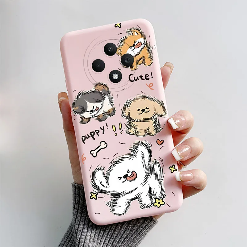 Cute Cat Cartoon Soft Silicone Bumper Protective Phone Case