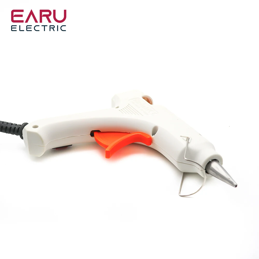 20W Hot Melt Glue Gun Clear Hot Melt Glue Sticks Mini Gun Industrial Mini Thermo Electric Heat DIY Repair Tool Plug AC 220V