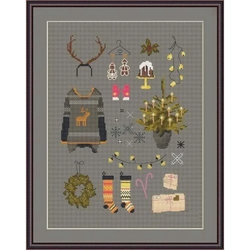 

ZZ8868 DIY Homefun Cross Stitch Kit Packages Counted Cross-Stitching Kits New Pattern NOT PRINTED Cross stich Painting Set