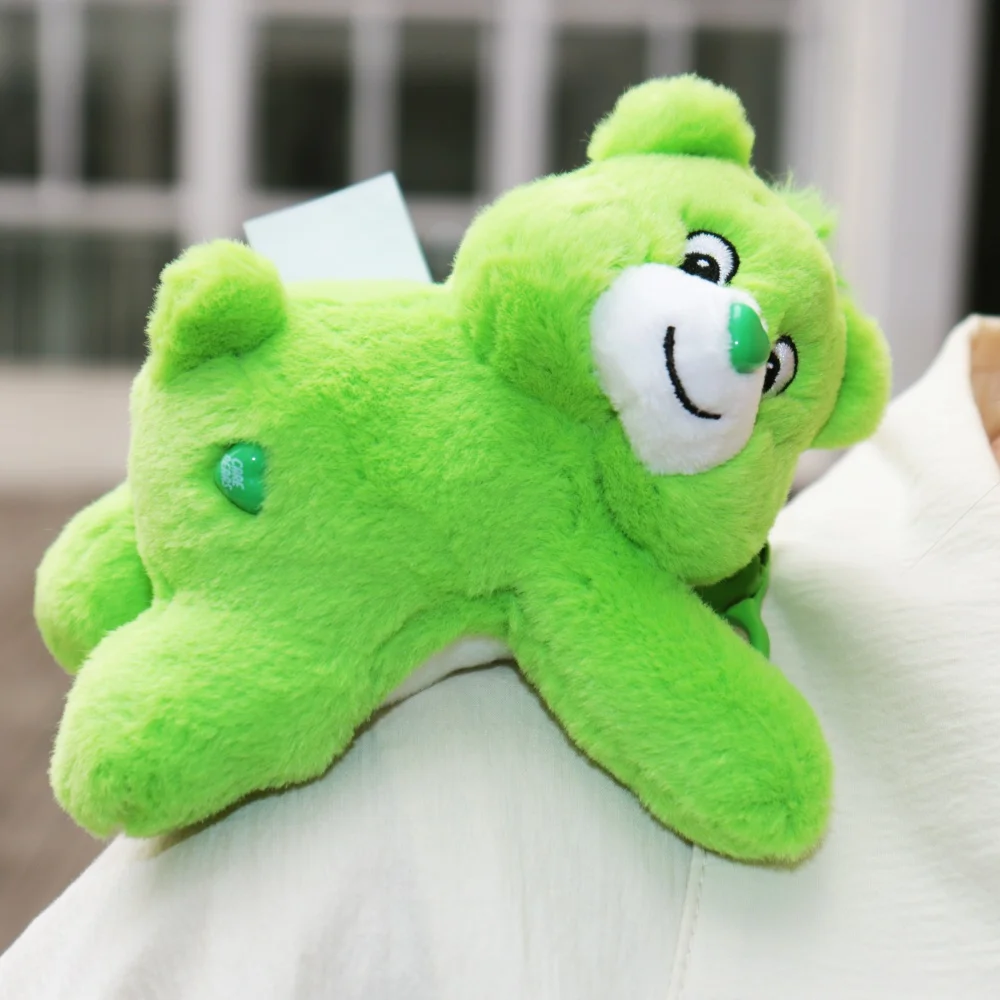 Care Bears Lying Pendant With Perfume Plush Toys Cartoon Cute Anime Doll keyring Children's Toy Backpack Pendant Birthday Gifts 5