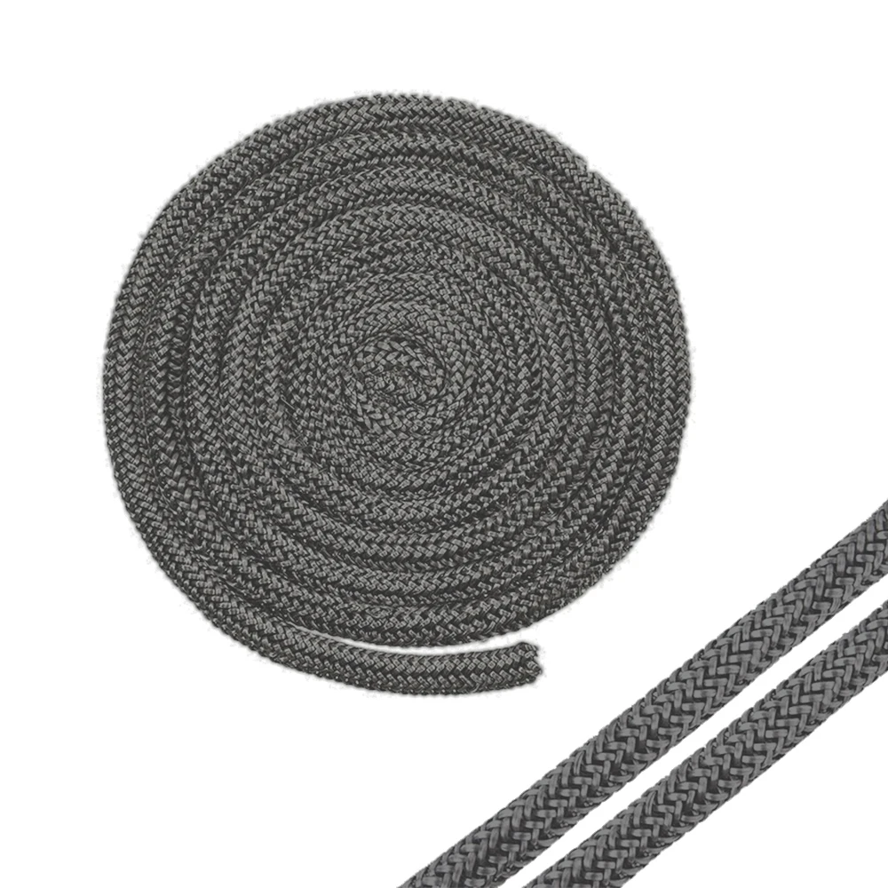 6/8/10/12mm stove rope fiberglass fireplace door cord high temperature woodburner gasket cord width 2m length sealing rope stove rope seal