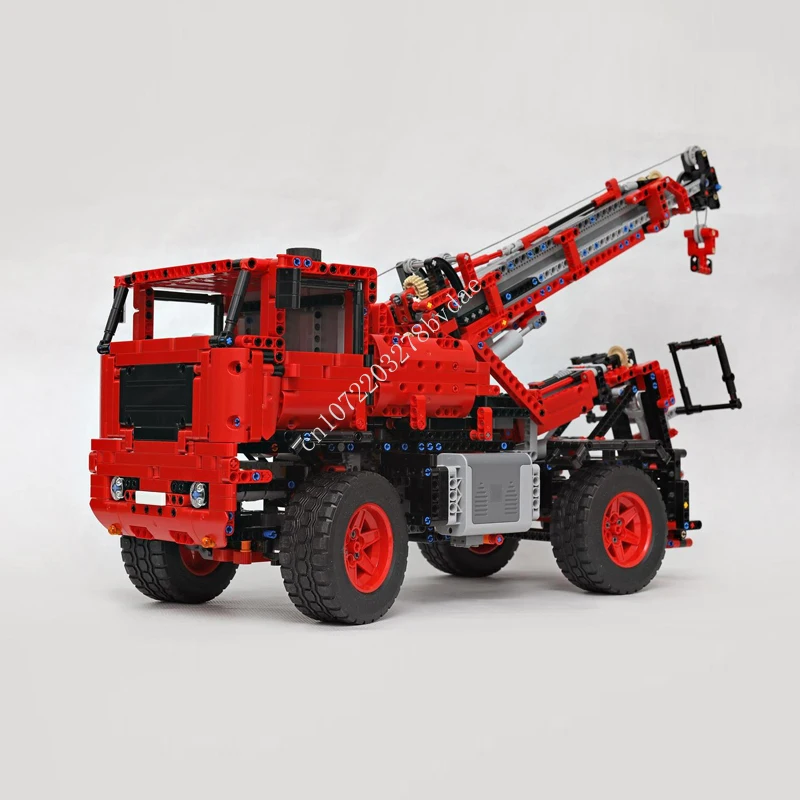 

2235PCS Customized High-Tech MOC Tow Truck Model Building Blocks Technology Bricks DIY Creative Assembly Toys Birthday Gifts