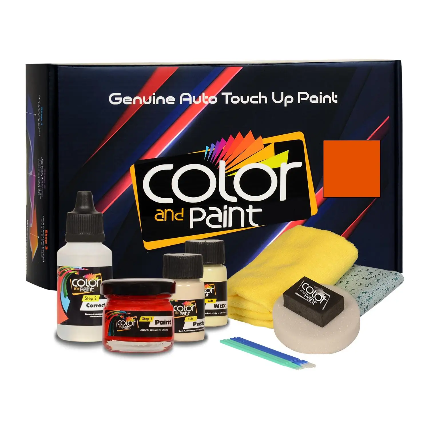 

Color and Paint compatible with Volkswagen Automotive Touch Up Paint - GELB - LN1B - Basic Care