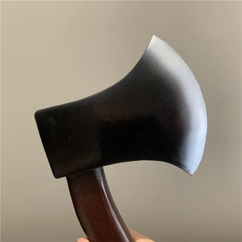 1:1 Cosplay Fire Axe Stage Prop Weapon Role Playing Cos Axe PU Weapon Model Kids Toy Puzzle Education 30cm 4