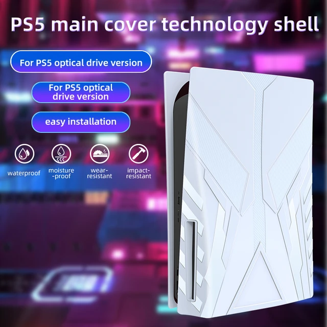 Face Plates Cover Skins Shell Panels Faceplate for PS5 Slim Console,Hard  Shockproof Side Plates Shell Case Skin for PS5 Disc Version Console