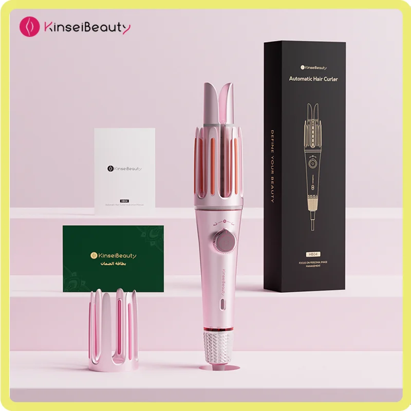 مكواة تجعيد أوتوماتيكية متعددة الحجم من Kinseibeau...