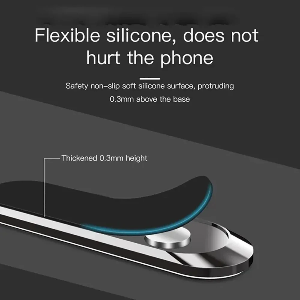 360° Rotating Magnetic Car Phone Holder Stand Strong Magnet Mount For iPhone Samsung Xiaomi Huawei Car cellphone Support Holder