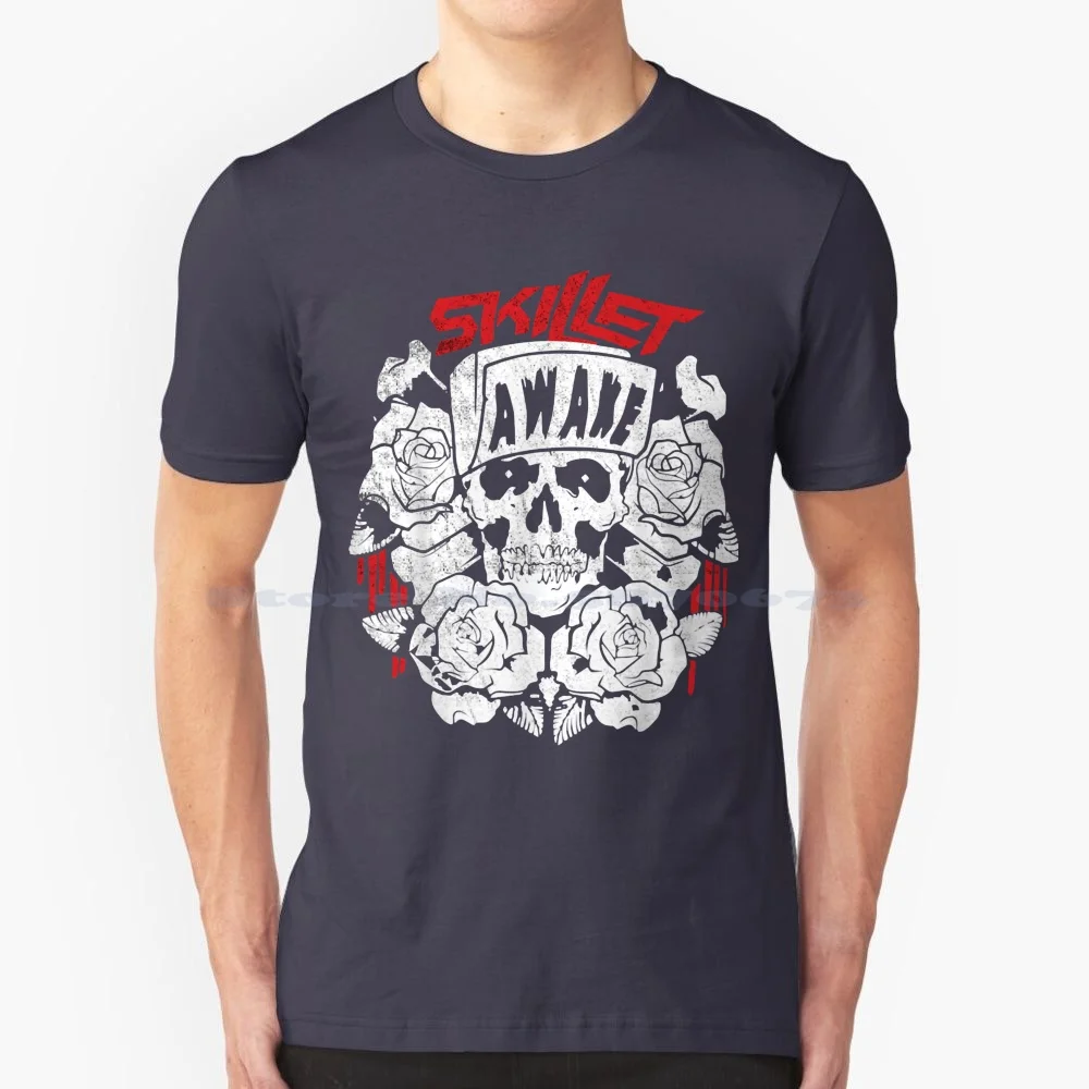 Maglietta Vintage Con Cinturino Musicale In Padella 100% Cotone Tee Skillet Cds Now Album Ghisa Lodge Ultimo Ora Cd Padella Store Padella