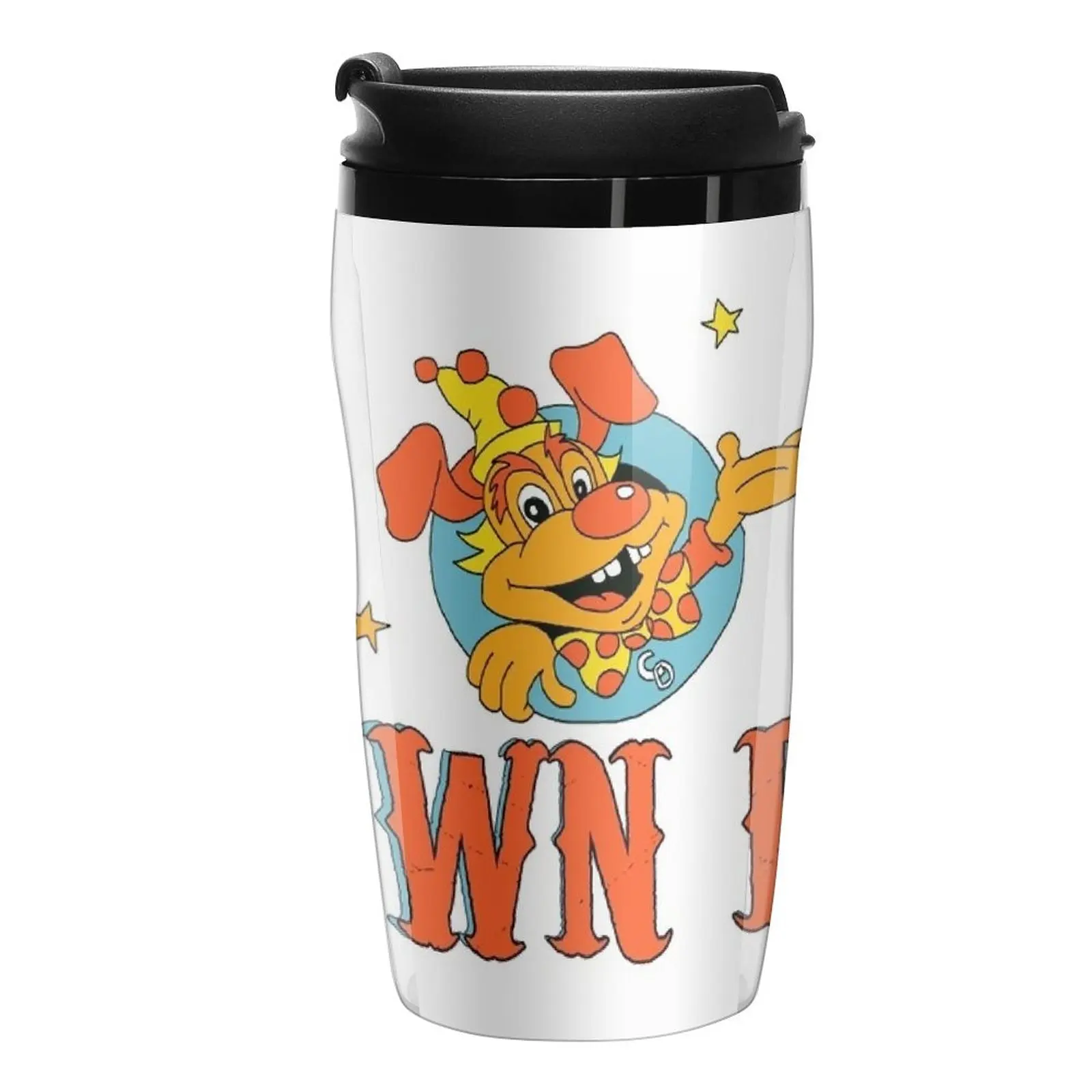 

New Clown Dog Travel Coffee Mug Espresso Coffee Cups Luxury Coffee Cup Coffee Goods Unusual Tea Cup