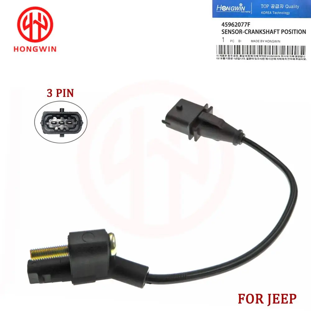 HONGWIN Brand New Crankshaft Crank Position Sensor OEM 68029496AA