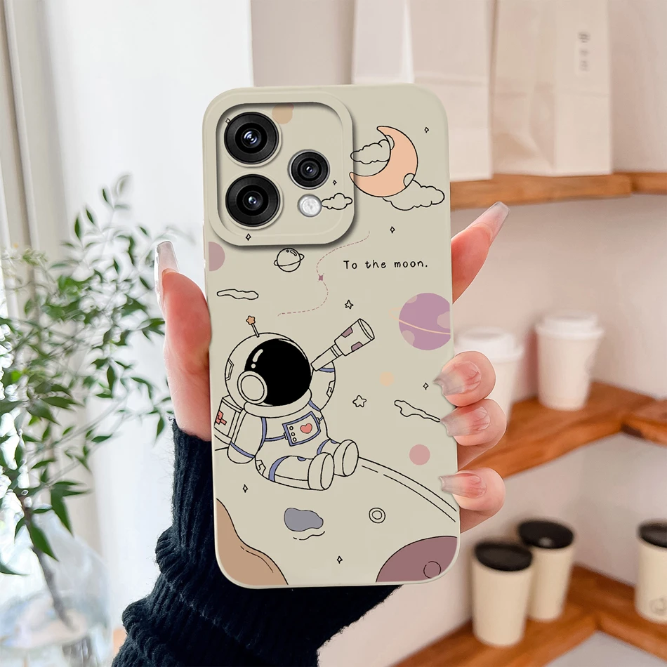 Candy Painted Flowers Lens Protection Soft Silicone Phone Case Cover
