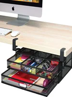 Mesh Metal Desktop Drawer